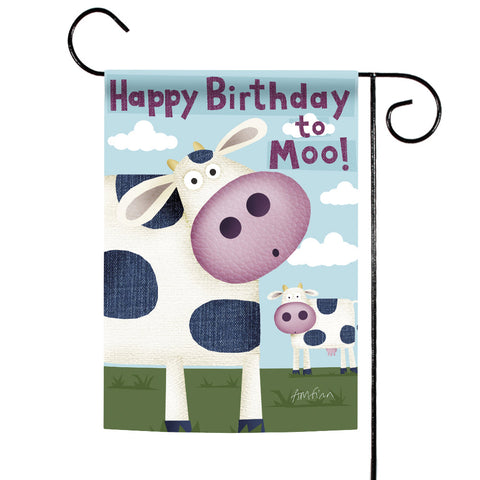 Happy Birthday Moo Flag image 1