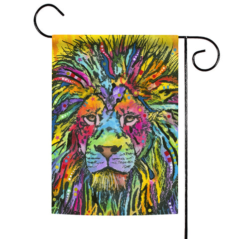 Neon Lion Flag image 1