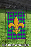 Harlequin Fleur De-Lis Flag image 7