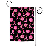 Pink Ribbon Polka Dot Flag image 1