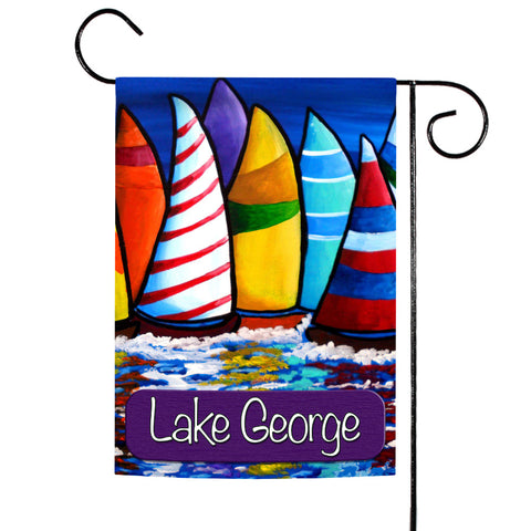 Skipper's Traffic-Lake George Board Flag image 1