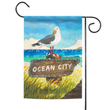 Beach Bird-Ocean City Flag image 1