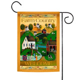 Country Neighbors-Farm Country Welcome Flag image 1