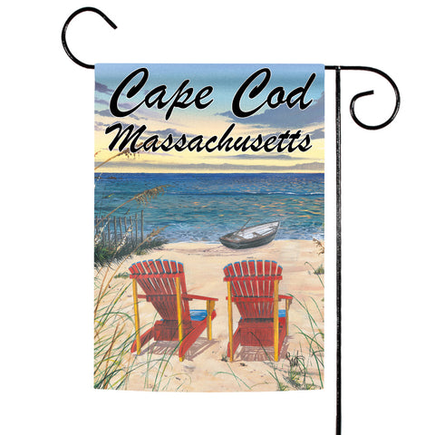 Adirondack Paradise-Cape Cod Massachusets Flag image 1