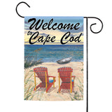 Adirondack Paradise-Welcome to Cape Cod Flag image 1