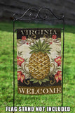 Pineapple & Scrolls-Virginia Welcome Flag image 7