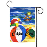 Beach Balls-Welcome to Cape Cod Flag image 1