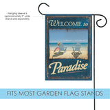 Welcome to Paradise Flag image 3