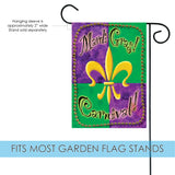 Mardi Gras Beads Flag image 3