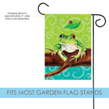 Frog On A Branch Flag image 3