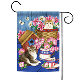 Patriotic Kitties Flag image 1