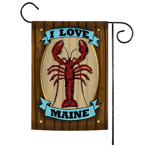 Maine Lobster Sign Flag image 1