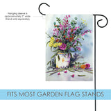 Watercolor Flowers Flag image 3