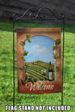 Vineyard View Welcome Flag image 7