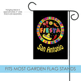 Fiesta Pin - San Antonio Flag image 3