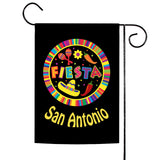 Fiesta Pin - San Antonio Flag image 1