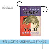 Howdee Y'all Armadillo Flag image 3