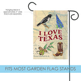 I Love Texas Flag image 3