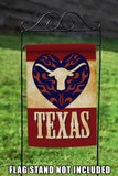 Texas Longhorn Heart Flag image 7