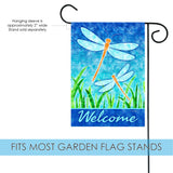 Dragonflies and Reeds Flag image 3
