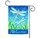 Dragonflies and Reeds Flag image 1