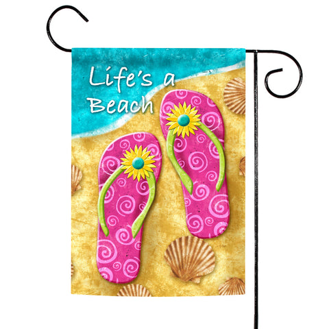 Life's a Beach Flag image 1