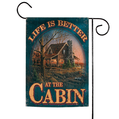 Cabin Life Flag image 1