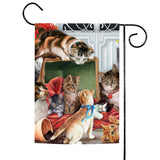 Christmas Kitties Flag image 1