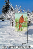 Winter Holly Cardinal Flag image 7