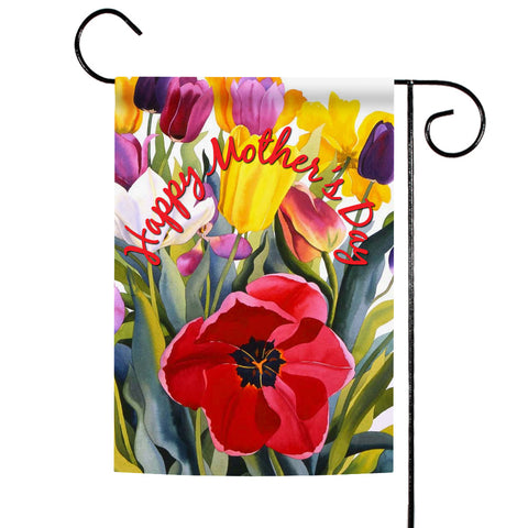 Mothers Day Tulips Flag image 1