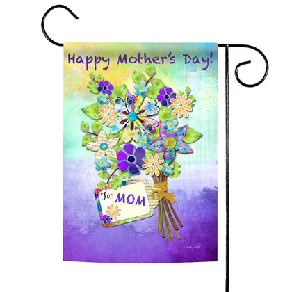 Mothers Day Bouquet Flag image 1