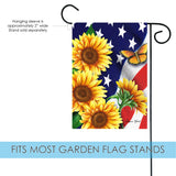 American Sunflowers Flag image 3