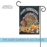 Happy Thanksgiving Chalkboard Flag image 3