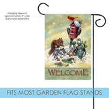 Welcome Winter Critters Flag image 3