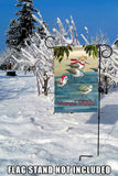 Silly Sandpiper Christmas Flag image 7