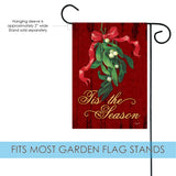 Tis the Season Mistletoe Flag image 3
