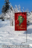Tis the Season Mistletoe Flag image 7