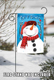 Smiling Snowman Flag image 7