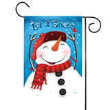 Smiling Snowman Flag image 1