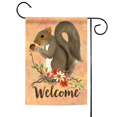 Squirrel Welcome Flag image 1