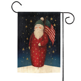Flag Waving Santa Flag image 1