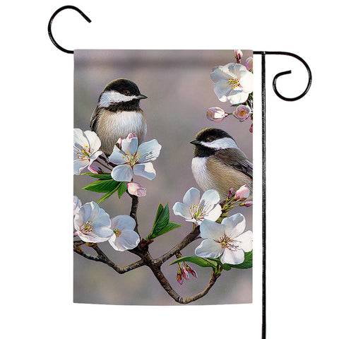 Birds and Blossoms Flag image 1