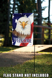 Eagle Welcome Flag image 7
