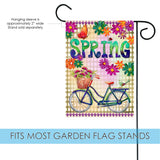 Floral Spring Bike Flag image 3