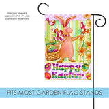 Pastel Easter Bunny Flag image 3