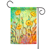 Painted Poppies Flag image 1