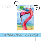 Summer Flamingo Flag image 3