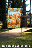 Welcome Squirrel Flag image 7