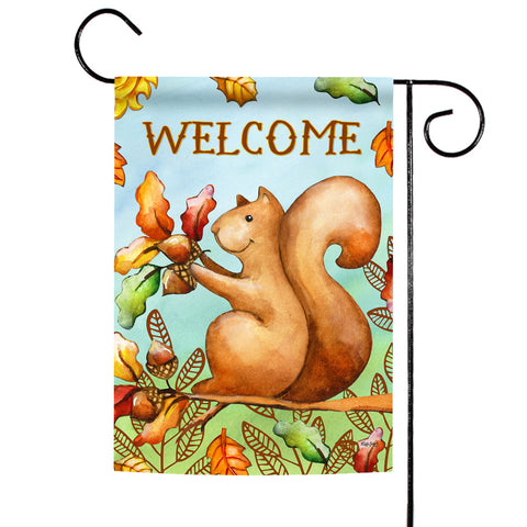Welcome Squirrel Flag image 1