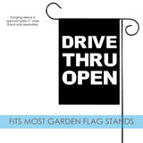 Drive Thru Open Flag image 3